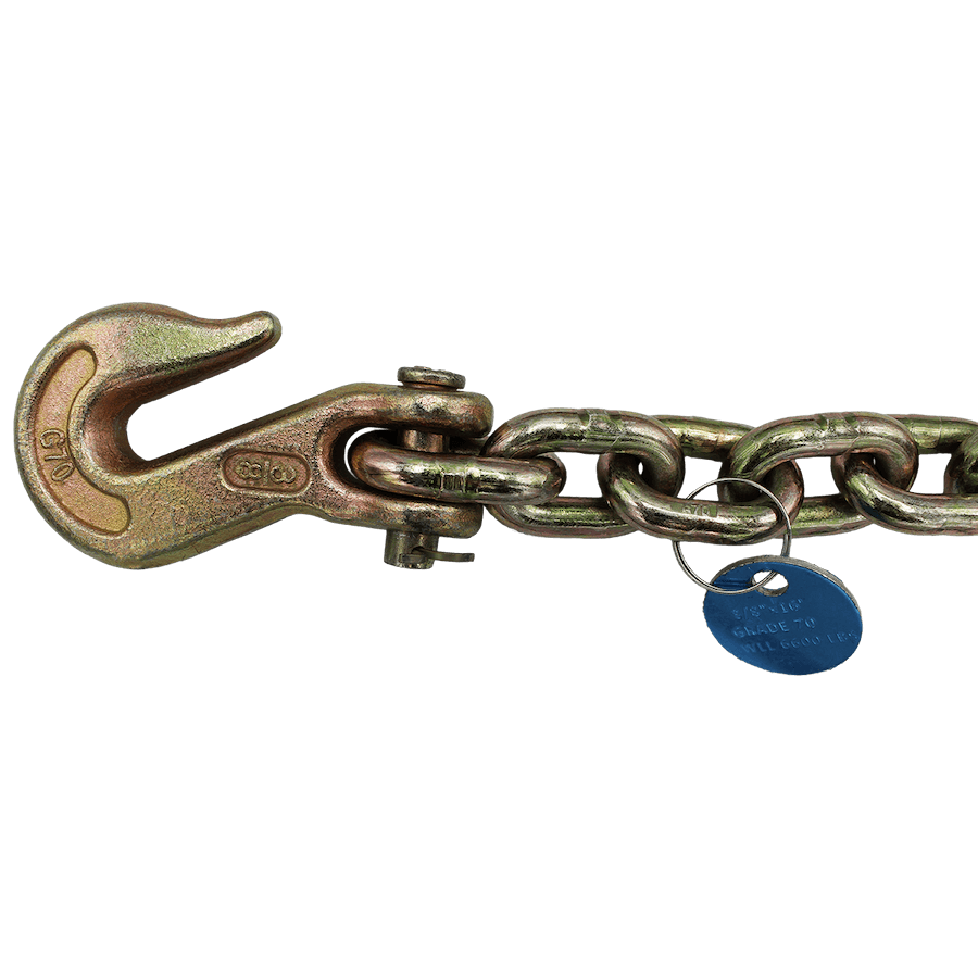 3/8“ Grab Hook Pin Transport G70 Set 2 Wrecker Chain Flatbed Tie Down 0900124 