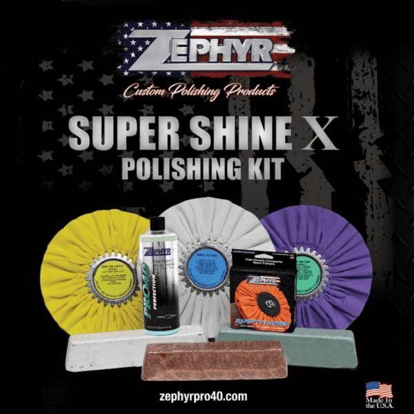 Zephyr Super Shine X Polishing Kit - 10 Piece - Verduyn Tarps