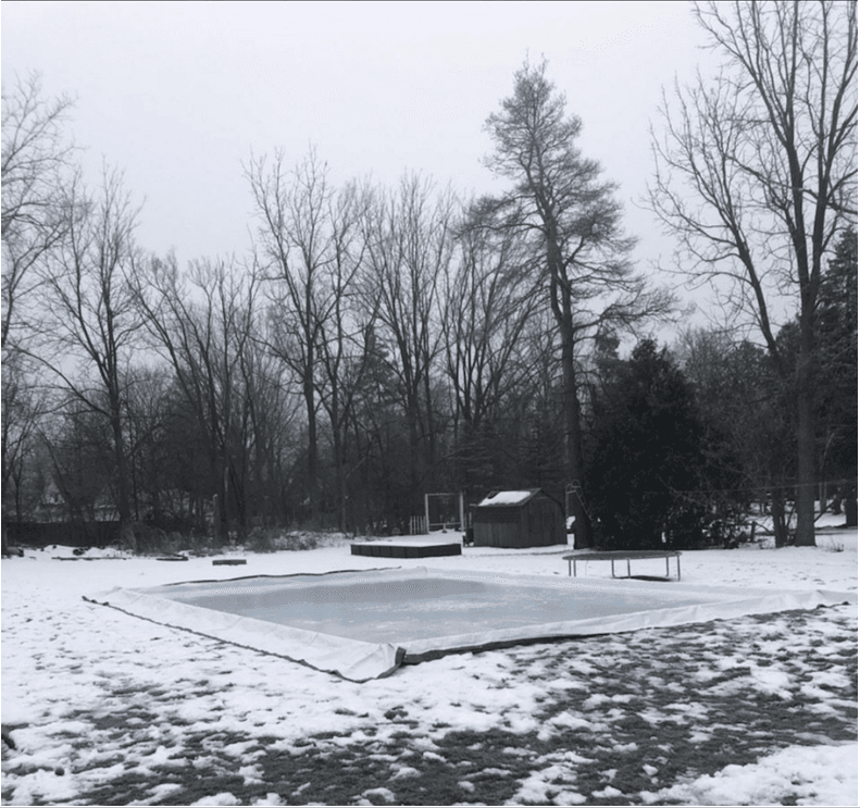 16' x 20' Heavy Duty Utility / Ice Rink Tarp White (6 oz.) Verduyn Tarps