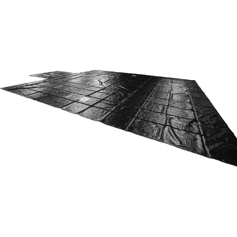 【セット】 TARPGRASS_A black label tarp glass 20 Ft. x 20 Ft. Black 18 Oz. Vinyl Tarp - Amazon.com