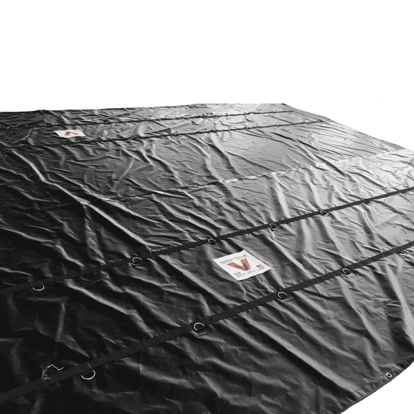【新品】tarp to tarp valo shede MADARA 16' x 16' (4' Drops) Heavy Duty Steel Tarp - Verduyn Tarps